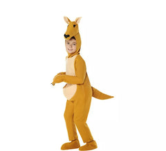 Brown Australian Kangaroo Costume for Kids