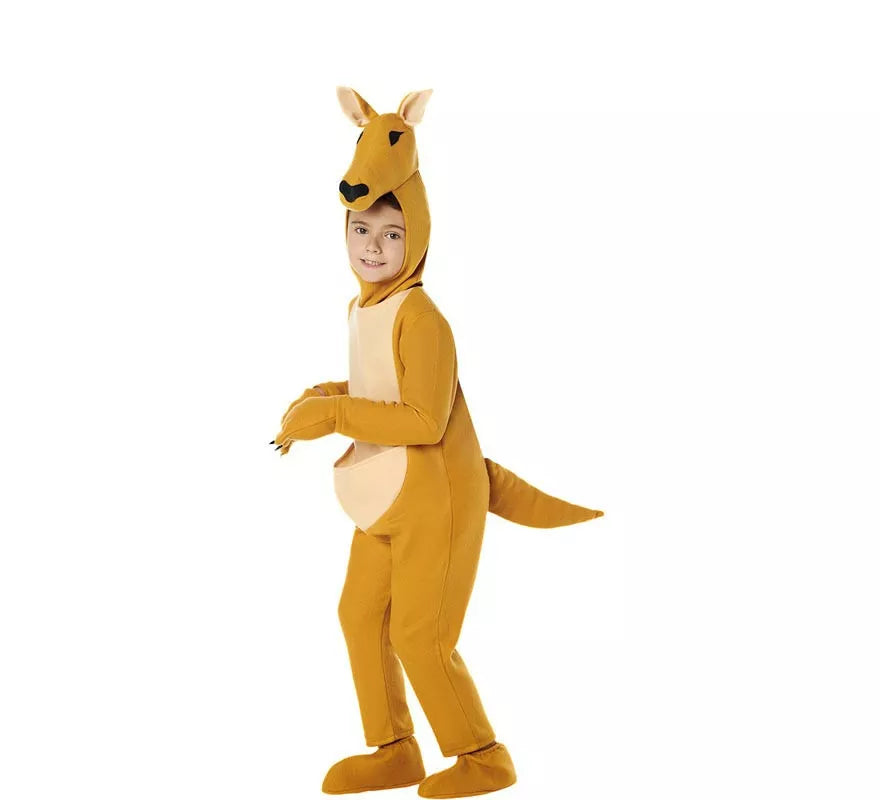 Translation missing: en.Disfraz de Canguro Australiano marrón para niños