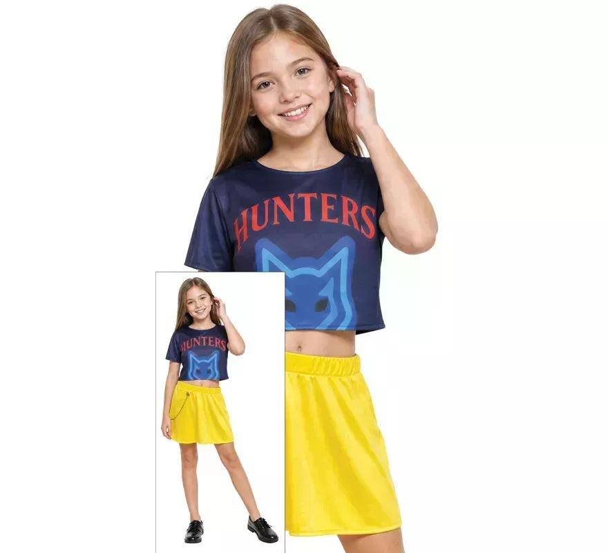Translation missing: en.Disfraz de Cantante K-Pop Star Hunter Lite para niña
