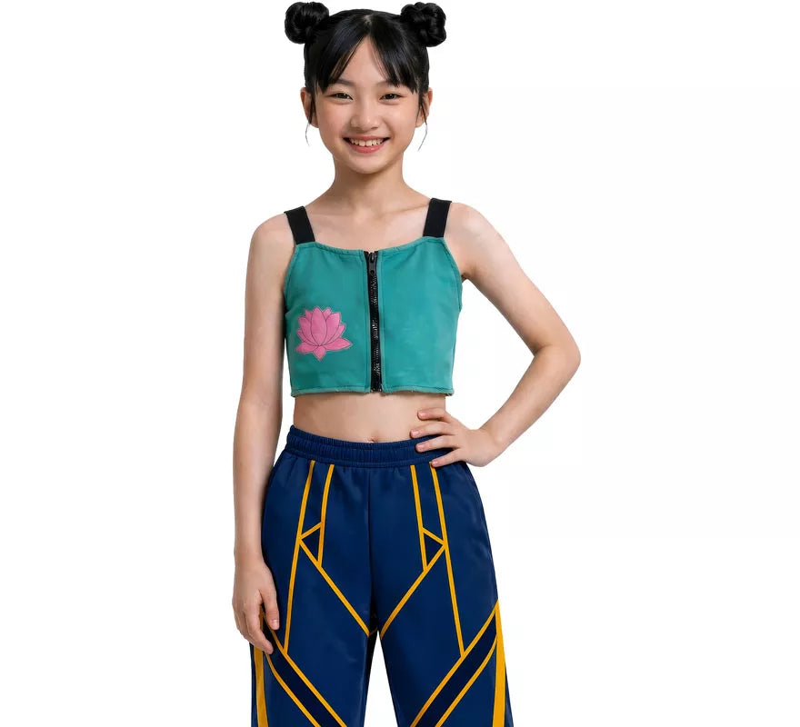 Translation missing: en.Disfraz de Cantante K-Pop Star Lotus Lite para niña