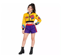 K-Pop Star Nova Lite Singer Costume for a teenager