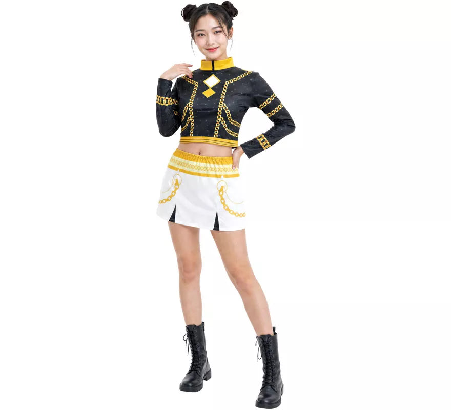 Translation missing: en.Disfraz de Cantante K-Pop Star Silver Lite para adolescente