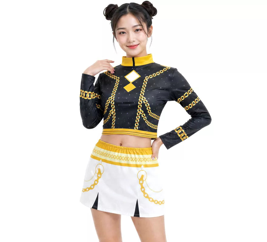 Translation missing: en.Disfraz de Cantante K-Pop Star Silver Lite para adolescente