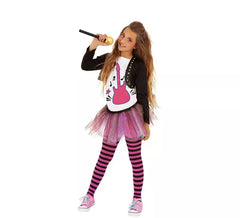 Pink Pop Singer Costume for Girl