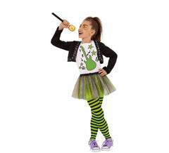 Green Pop Singer Costume for Girl