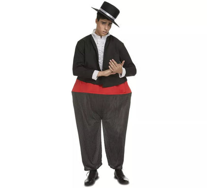 Disfraz de Cantaor Cordobés Gordito para hombre