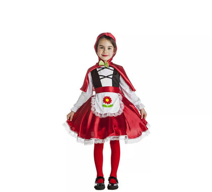 Disfraz de Caperucita flor para niña