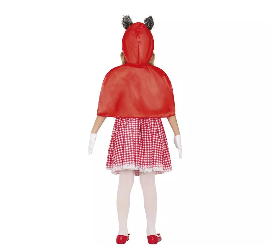 Translation missing: en.Disfraz de Caperucita Roja Lobo para niña