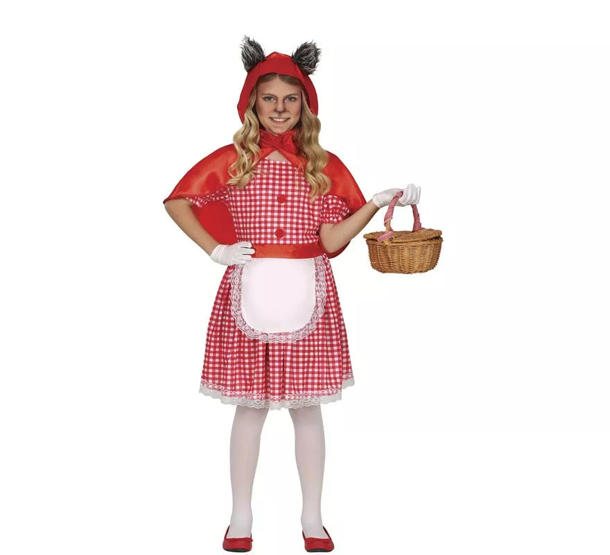Disfraz de Caperucita Roja Lobo para niña