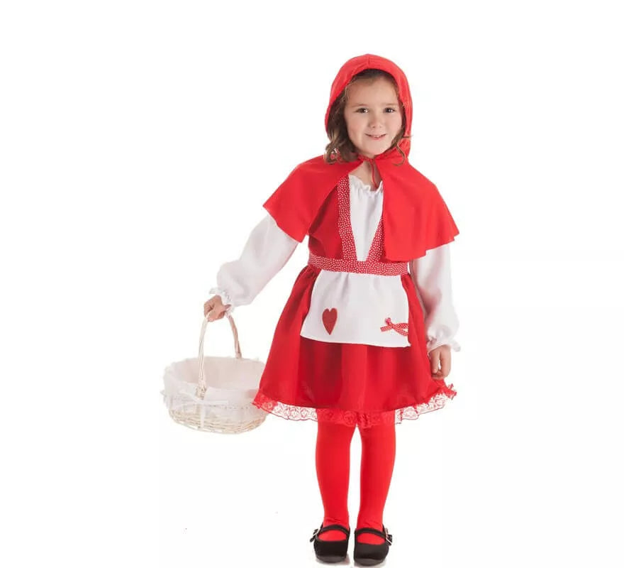 Translation missing: en.Disfraz de Caperucita Roja para niña