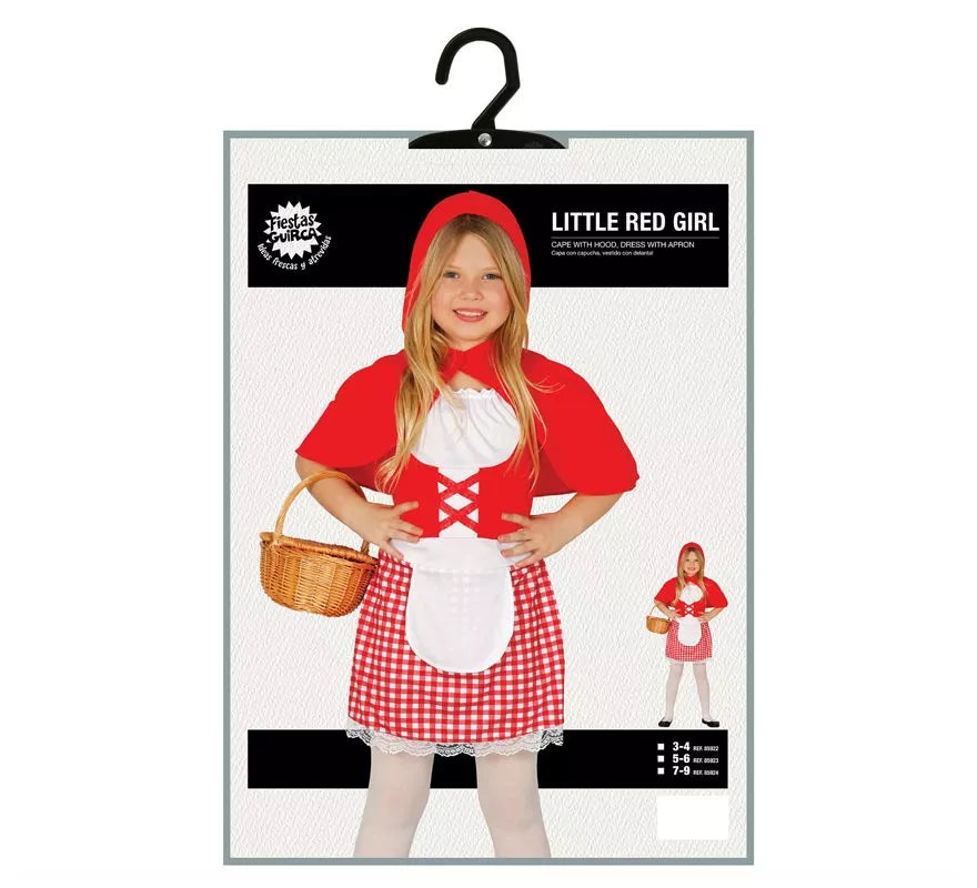 Translation missing: en.Disfraz de Caperucita Roja para niña