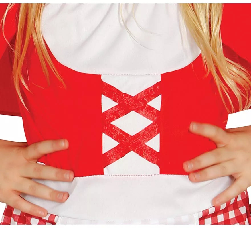 Disfraz de Caperucita Roja para niña