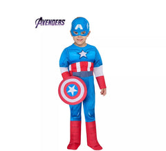 Deluxe Captain America Costume for Boys