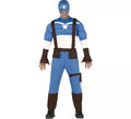 Disfraz de Capitán Azul para hombre