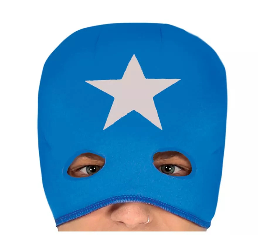 Disfraz de Capitán azul para hombre