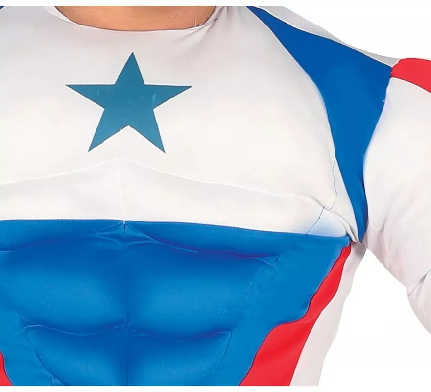 Translation missing: en.Disfraz de Capitán azul para hombre