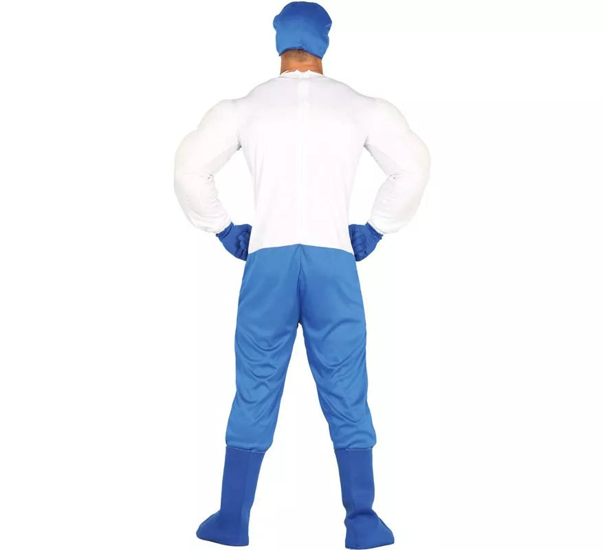 Disfraz de Capitán azul para hombre