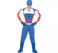 Disfraz de Capitán azul para hombre