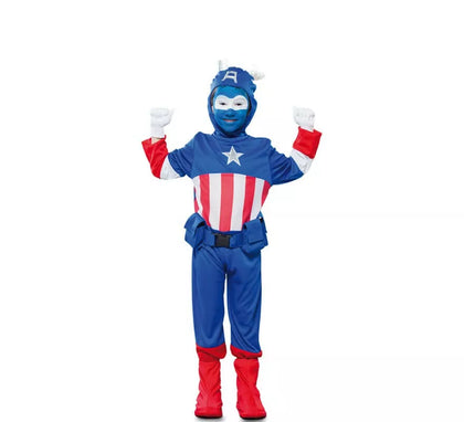 Disfraz de Capitán azul para niño