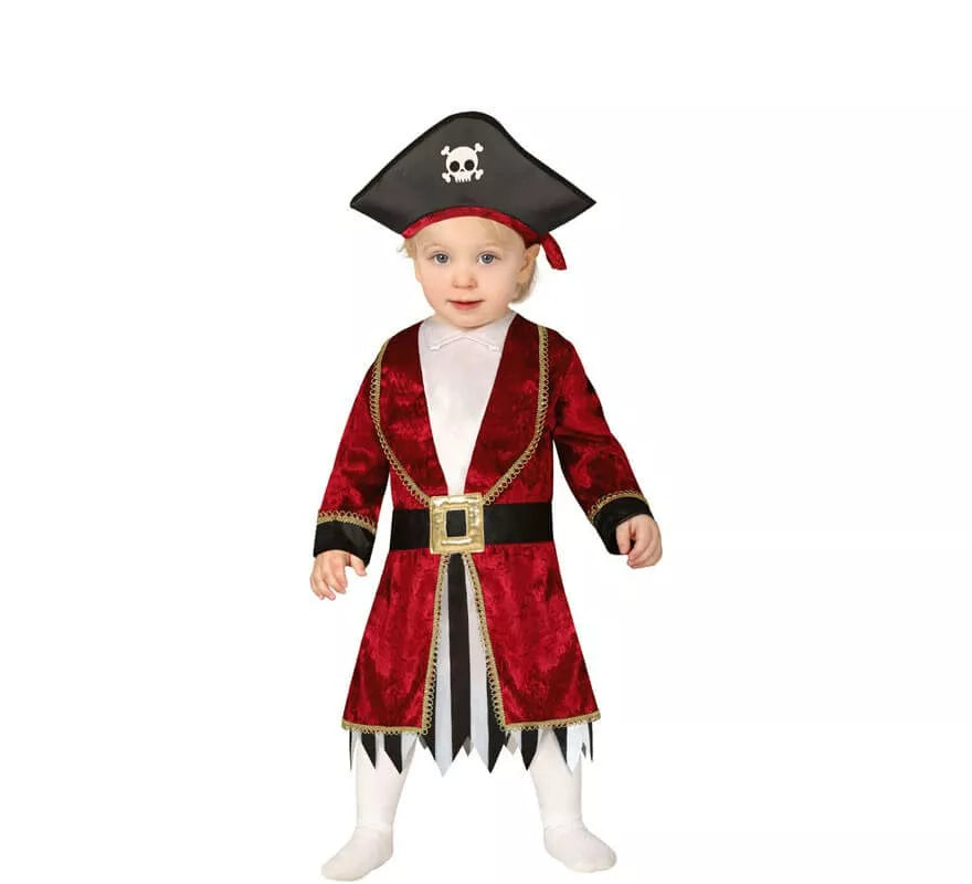 Disfraz de Capitán Pirata para bebé