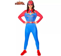 Classic Captain Marvel costume for women