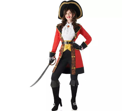 Disfraz de Capitana Pirata Hook para mujer