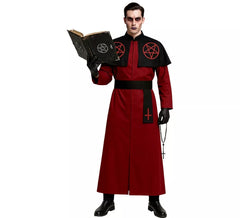 Satanic Cardinal costume for men