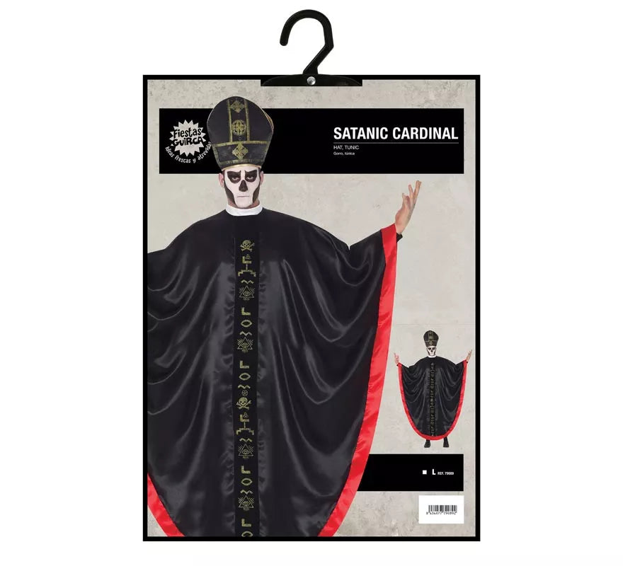 Translation missing: en.Disfraz de Cardenal Satánico para hombre