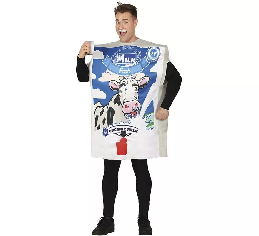 Translation missing: en.Disfraz de Cartón de Leche adulto