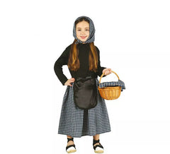 Castañera costume for girls