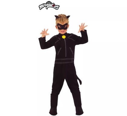 Disfraz de Cat Noir Clásico de Miraculous Ladybug para niño