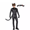 Disfraz de Cat Noir de Miraculous Ladybug con peluca para hombre