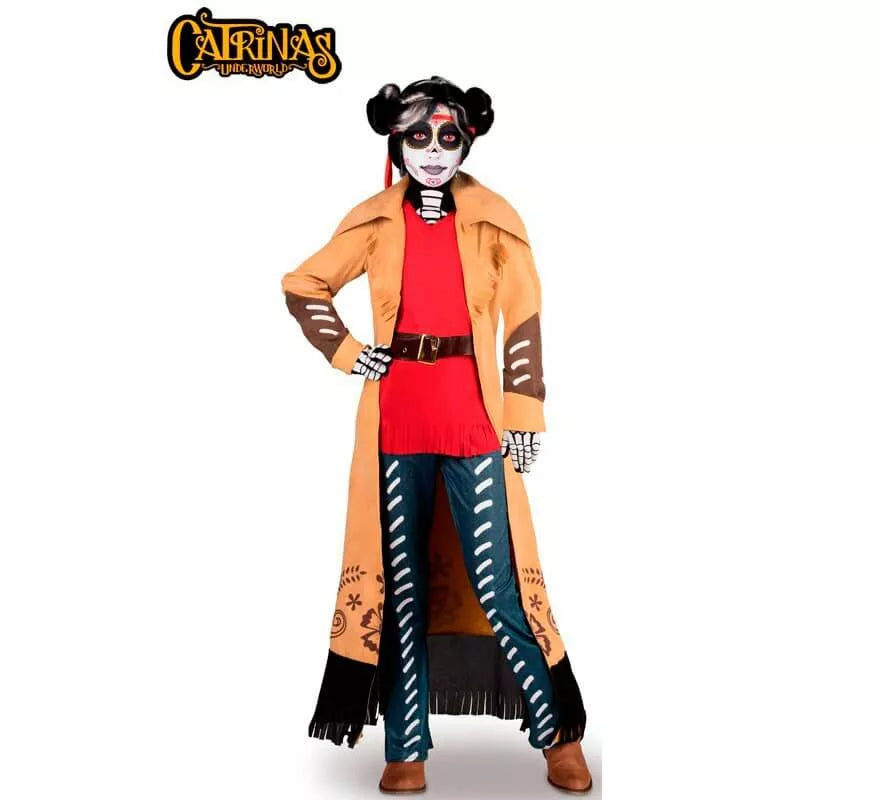 Translation missing: en.Disfraz de Catrina Angélica para niña