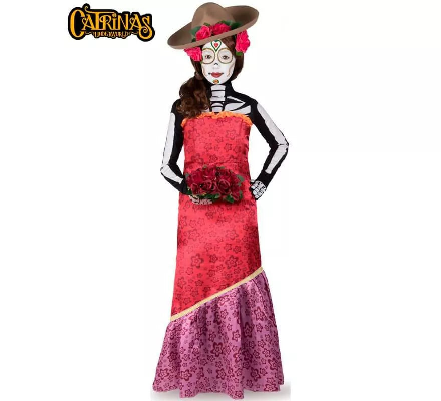 Disfraz de Catrina Cassandra para mujer