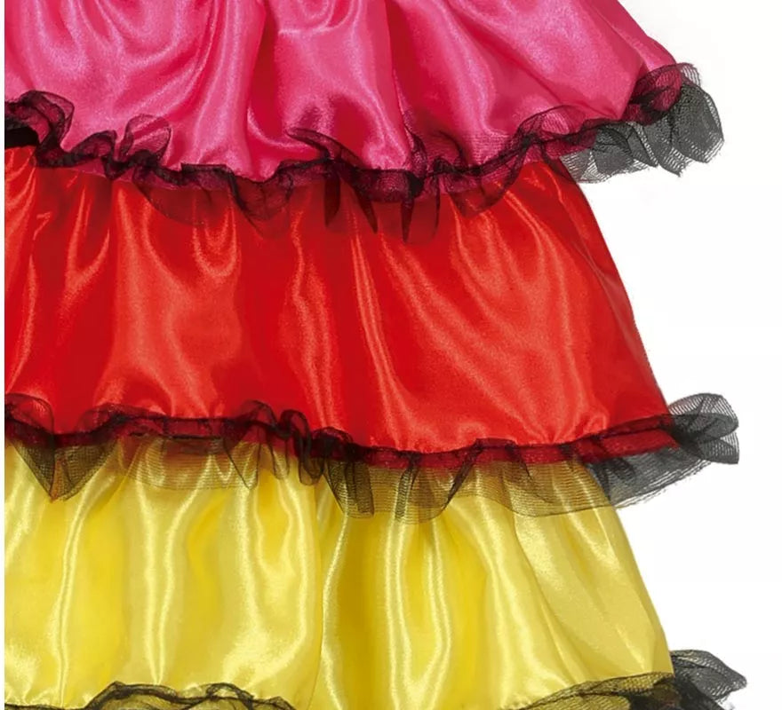 Translation missing: en.Disfraz de Catrina Colores para niña