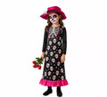 Disfraz de Catrina con Sombrero para niña