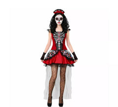 Day of the Dead Catrina Costume with Veil for Women