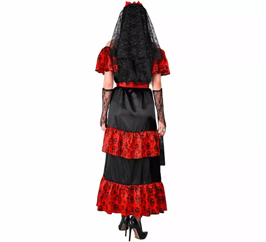 Translation missing: en.Disfraz de Catrina Día de Los Muertos para mujer