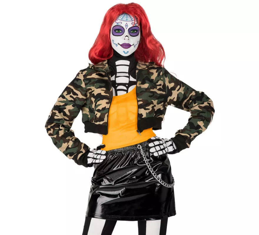 Disfraz de Catrina Maya para mujer