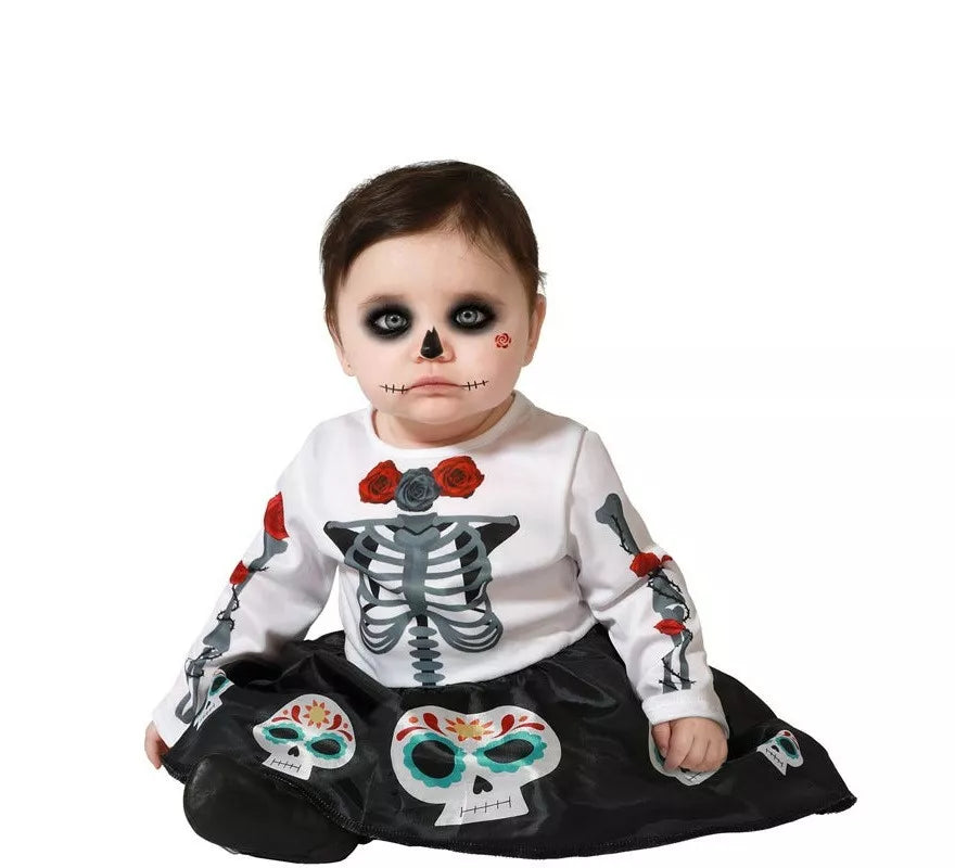 Translation missing: en.Disfraz de Catrina para bebé y niña