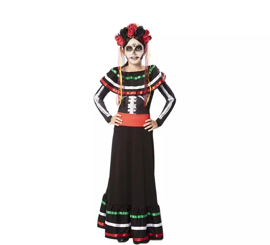 Translation missing: en.Disfraz de Catrina para niña