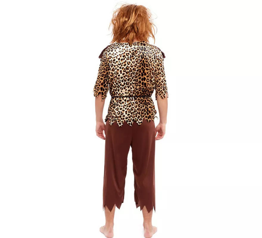 Translation missing: en.Disfraz de Cavernícola Animal Print para hombre