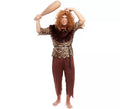 Disfraz de Cavernícola Animal Print para hombre