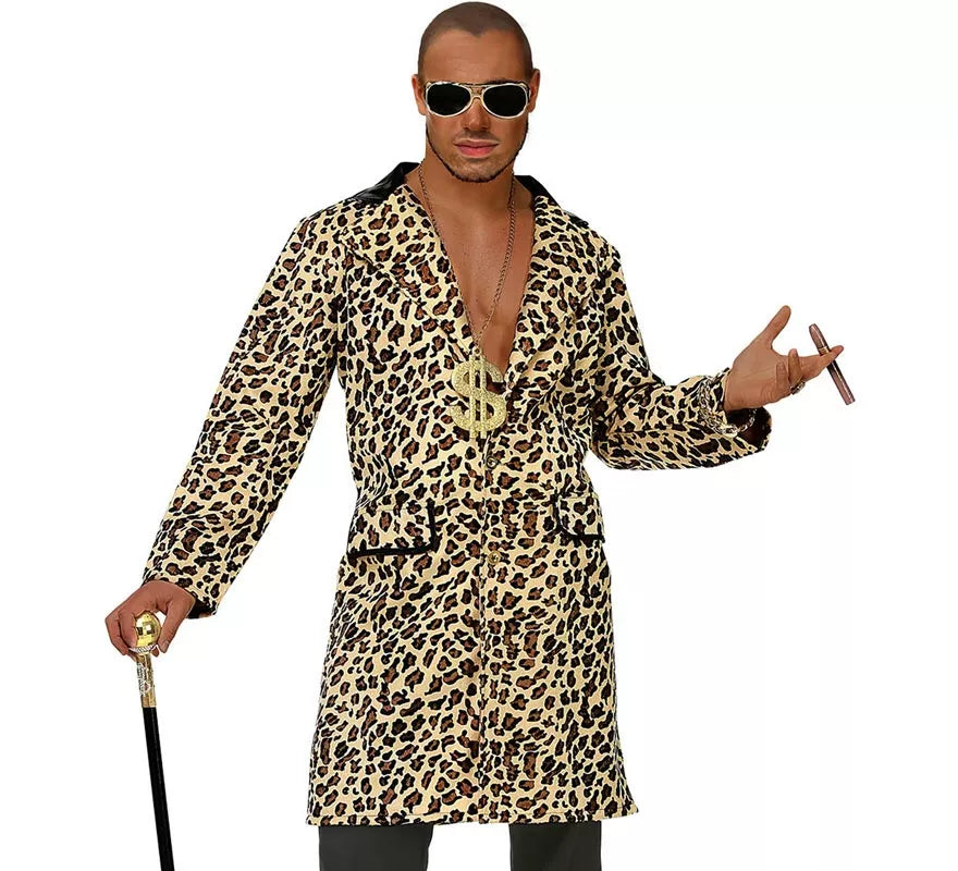 Translation missing: en.Disfraz de Caza Fortuna Animal Print para adulto