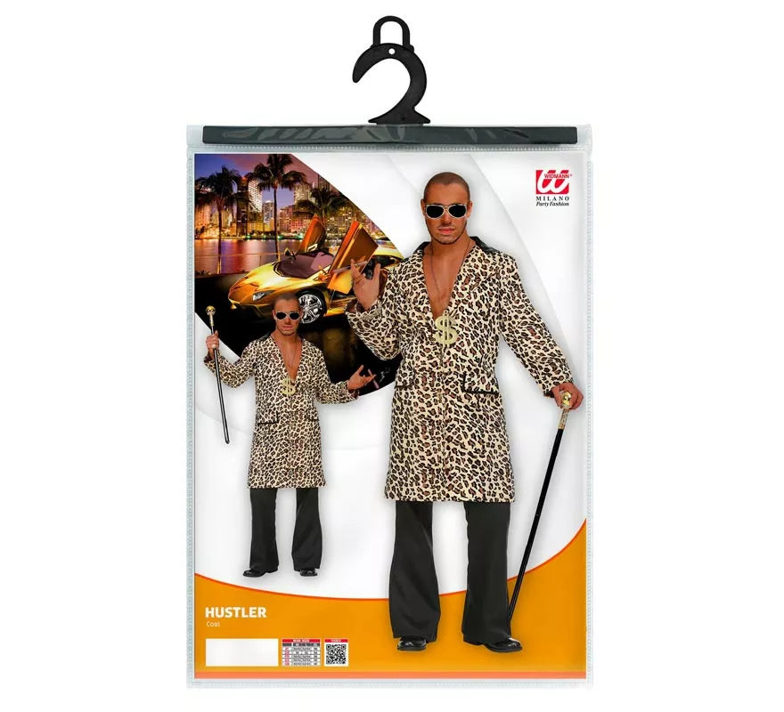 Disfraz de Caza Fortuna Animal Print para adulto