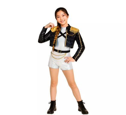 Disfraz de Cantante K-Pop Idol Premium para niña