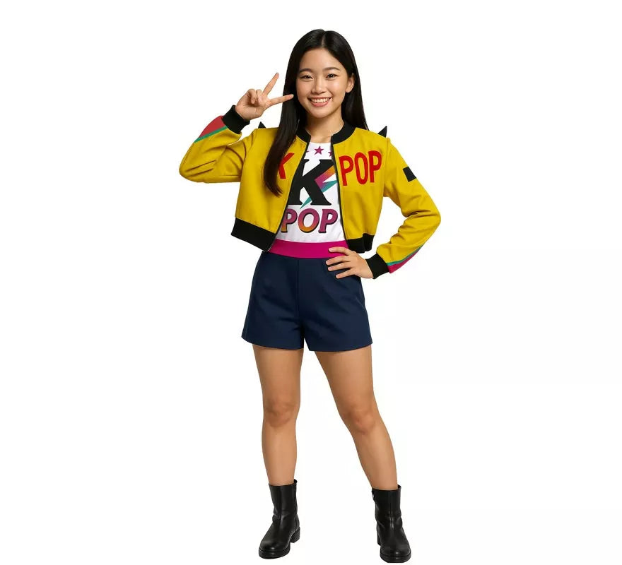 Disfraz de Cantante K-Pop Star para adolescente