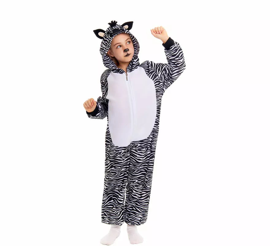 Disfraz de Cebra Safari para niños