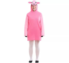 Pink Pig Costume for Women