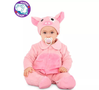 Disfraz de Cerdito Rosa para bebé